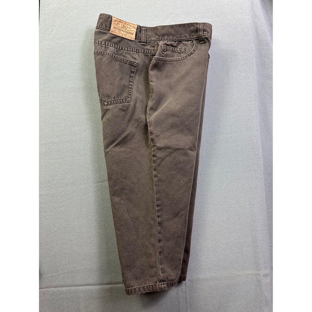 Lauren Ralph Lauren Brown Cropped Jeans Women's 8P Petite High Rise Straight Leg